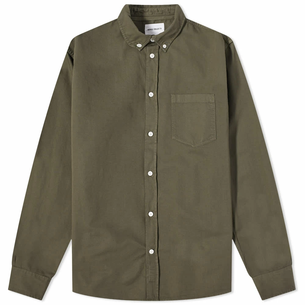 Norse Projects Anton Light Twill Button Down Shirt 1 Norse Projects Anton Light Twill Button Down Shirt