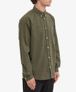 Norse Projects Anton Light Twill Button Down Shirt 9 Norse Projects Anton Light Twill Button Down Shirt -Outlet Sweaters Store 08 02 2022 AJ N40 0581 8098 7 1