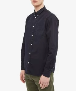 Norse Projects Anton Light Twill Button Down Shirt 7 Norse Projects Anton Light Twill Button Down Shirt -Outlet Sweaters Store 08 02 2022 EC N40 0581 7004 3 1
