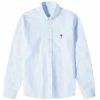 AMI Button Down Logo Oxford Shirt