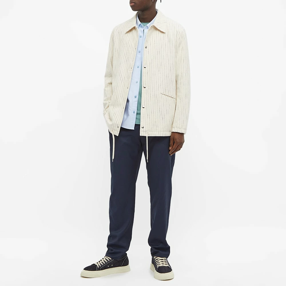 AMI Button Down Logo Oxford Shirt 6 AMI Button Down Logo Oxford Shirt - Image 6