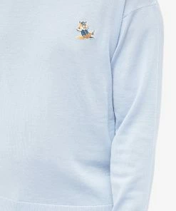 Maison Kitsune Dressed Fox Patch Relaxed Jumper 9 Maison Kitsune Dressed Fox Patch Relaxed Jumper -Outlet Sweaters Store 08 02 2023 AJ KM00503KT1036 P408 10 1