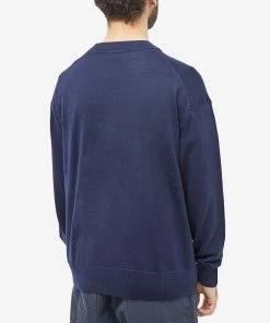 Maison Kitsune Dressed Fox Patch Relaxed Knit 7 Maison Kitsune Dressed Fox Patch Relaxed Knit -Outlet Sweaters Store 08 02 2023 LB KM00503KT1036 P480 8 1