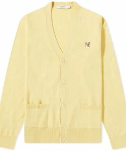 Maison Kitsune Fox Head Patch Classic Cardigan
