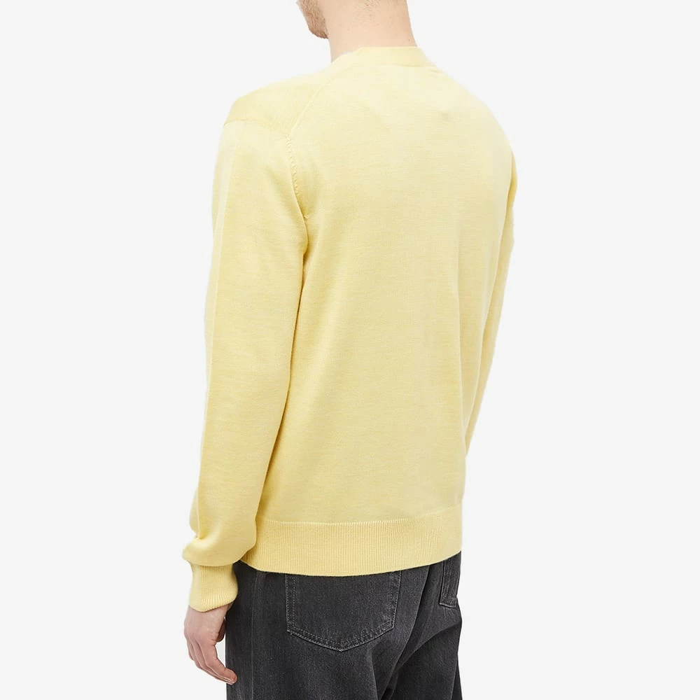 Maison Kitsune Fox Head Patch Classic Cardigan 3 Maison Kitsune Fox Head Patch Classic Cardigan - Image 3