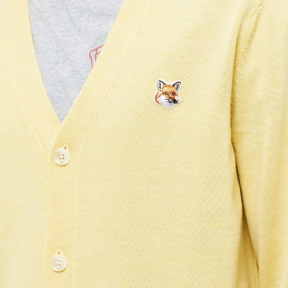 Maison Kitsune Fox Head Patch Classic Cardigan 5 Maison Kitsune Fox Head Patch Classic Cardigan - Image 5