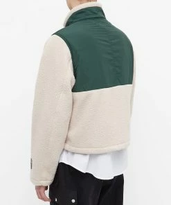 Reese Cooper Sherpa Fleece Jacket -Outlet Sweaters Store 08 04 2022 LL SS220005 CRG 3 1