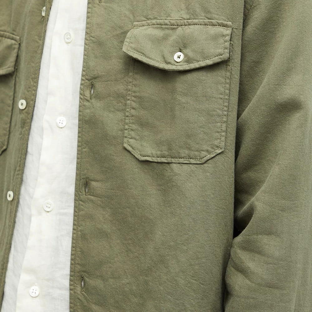 Officine Generale Officine Générale Eric Camp Collar Overshirt 5 Officine Generale Officine Générale Eric Camp Collar Overshirt - Image 5