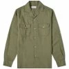 Officine Generale Officine Générale Eric Camp Collar Overshirt