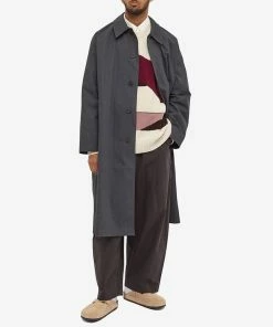 Studio Nicholson Palme Shaggy Boucle Intaris Crew Knit -Outlet Sweaters Store 08 08 2022 JA SNM 892 MLT m9 1