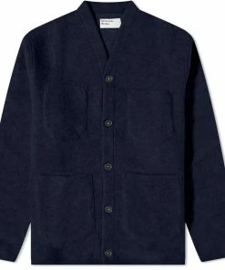 Universal Works Wool Fleece Cardigan
