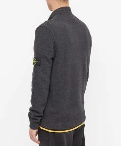 Stone Island Lambswool Quarter Button Knit 7 Stone Island Lambswool Quarter Button Knit -Outlet Sweaters Store 08 09 2022 ll 7715540a3 v0065 3 2