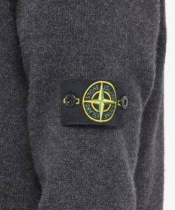Stone Island Lambswool Quarter Button Knit 9 Stone Island Lambswool Quarter Button Knit -Outlet Sweaters Store 08 09 2022 ll 7715540a3 v0065 5 2