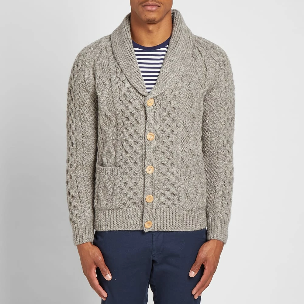 Inverallan 6A Shawl Cardigan 4 Inverallan 6A Shawl Cardigan - Image 4