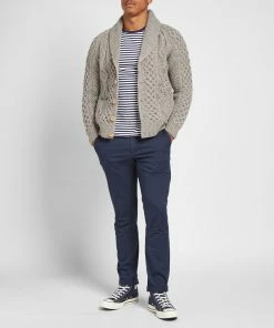 Inverallan 6A Shawl Cardigan 11 Inverallan 6A Shawl Cardigan -Outlet Sweaters Store 08 10 2019 inverallan 6ashawlcardigan heathergrey inv 6asc hg mo m3