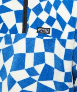 Gramicci Quarter Zip Fleece -Outlet Sweaters Store 08 11 2022 GH G2FU J040 BLE 10 1