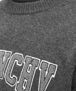 Givenchy Embroidered College Logo Crew Knit -Outlet Sweaters Store 08 11 2022 ja bm90kx4yc6 015 10