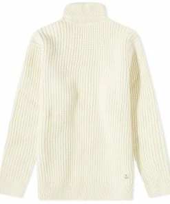 Armor-Lux Ribbed Roll Neck Knit