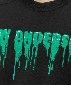 JW Anderson Lime Logo Crewneck Knit -Outlet Sweaters Store 08 11 2022 ml kw0726 yn0200 993 10