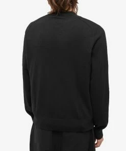 JW Anderson Lime Logo Crewneck Knit -Outlet Sweaters Store 08 11 2022 ml kw0726 yn0200 993 8