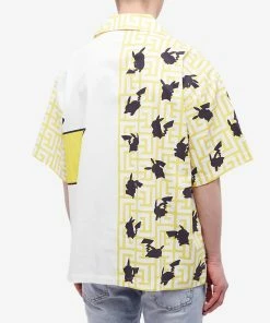 Balmain Oversized Pokemon Shirt -Outlet Sweaters Store 08 12 2022 JD YH3HN052CB89 ICW 8 1
