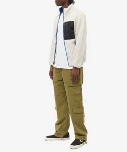 Taikan Sherpa Fleece Jacket -Outlet Sweaters Store 08 12 2022 SI 2307001 CRM m9 1