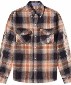 Billionaire Boys Club Check Button Down Shirt