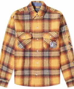 Billionaire Boys Club Check Button Down Shirt