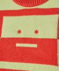 Acne Studios Kilgot Face Stripe Crew Knit