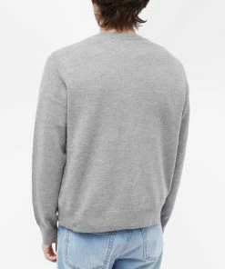 Acne Studios Kalon New Face Crew Knit -Outlet Sweaters Store 09 02 2023 NS C60042 990 8 1