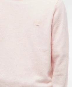 Acne Studios Kalon New Face Crew Knit -Outlet Sweaters Store 09 02 2023 NS C60042 CS1 10 1