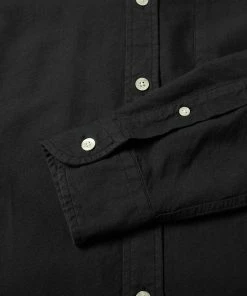 Colorful Standard Organic Oxford Shirt -Outlet Sweaters Store 09 10 2020 MO CS4002 DBK 3 1