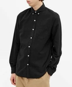 Colorful Standard Organic Oxford Shirt -Outlet Sweaters Store 09 10 2020 MO CS4002 DBK 4 1