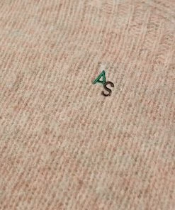 Acne Studios Kowhai Brushed Crew Knit -Outlet Sweaters Store 09 11 2021 BLR B60208 BKY 3 1