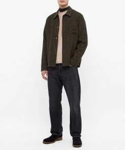 Acne Studios Kowhai Brushed Crew Knit -Outlet Sweaters Store 09 11 2021 BLR B60208 BKY m9 1