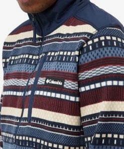 Columbia Sweater Weather II Printed Half Zip -Outlet Sweaters Store 09 11 2022 AJ 2013461 478 10 1