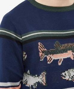 KAVU Highline Jacquard Crew Knit -Outlet Sweaters Store 09 11 2022 BLR 5134 1499 10 1