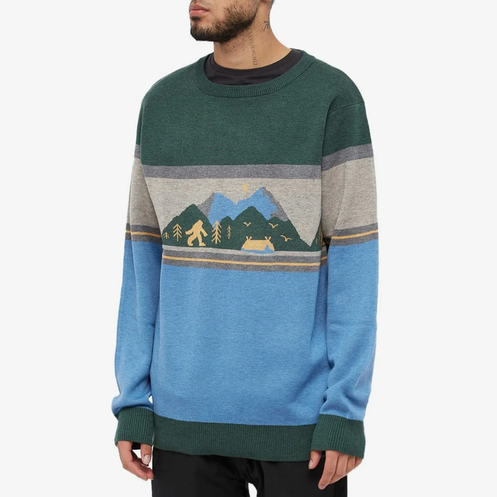 KAVU Highline Jacquard Crew Knit 2 KAVU Highline Jacquard Crew Knit - Image 2