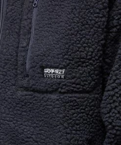 Gramicci Sherpa Fleece Jacket -Outlet Sweaters Store 09 11 2022 LL G2FU J045 NAV 5 1