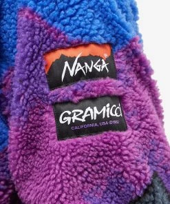 Gramicci X Nanga Fleece Jacket -Outlet Sweaters Store 09 11 2022 LL GUJK2 F3003 MLT 5 1