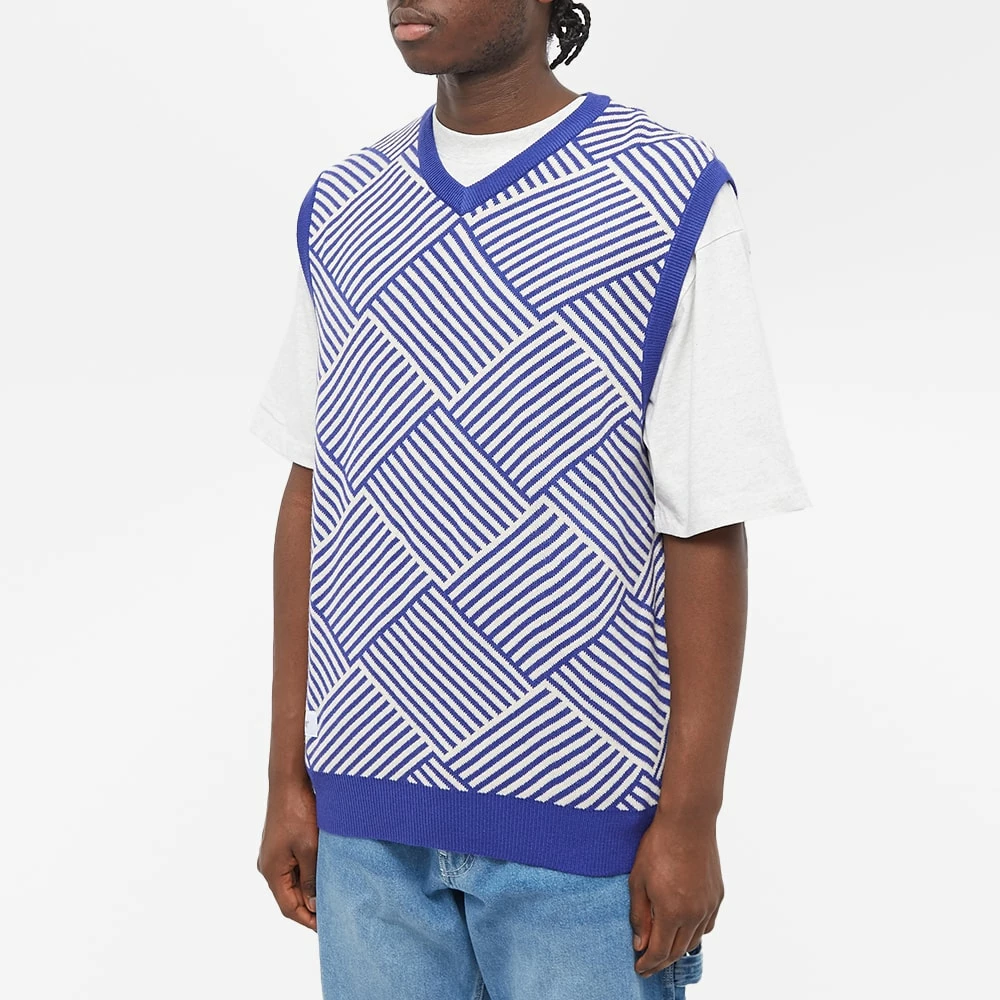 Butter Goods Parquet Knit Vest 2 Butter Goods Parquet Knit Vest - Image 2
