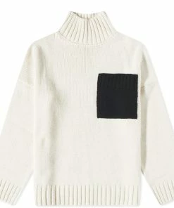 JW Anderson Patch Pocket Turtleneck Jumper