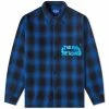 Awake NY End & Beginning Embroidered Flannel Shirt