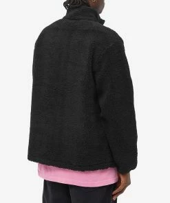 Taikan Sherpa Fleece Jacket 7 Taikan Sherpa Fleece Jacket -Outlet Sweaters Store 09 12 2022 SI 2307001 BLK 8 1