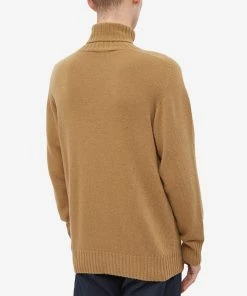 Officine Generale Seamless Turtleneck Knit -Outlet Sweaters Store 09 12 2022 SI W22MKNT326 8 1