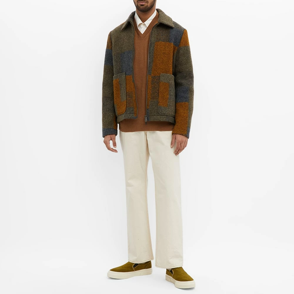 Comme Des Garçons Play Comme Des Garcons Play Overlapping Heart V-Neck Jumper 5 Comme Des Garçons Play Comme Des Garcons Play Overlapping Heart V-Neck Jumper - Image 5