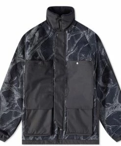 Norbit By Hiroshi Nozawa Horn Tree Wool Boa Fleece Jacket