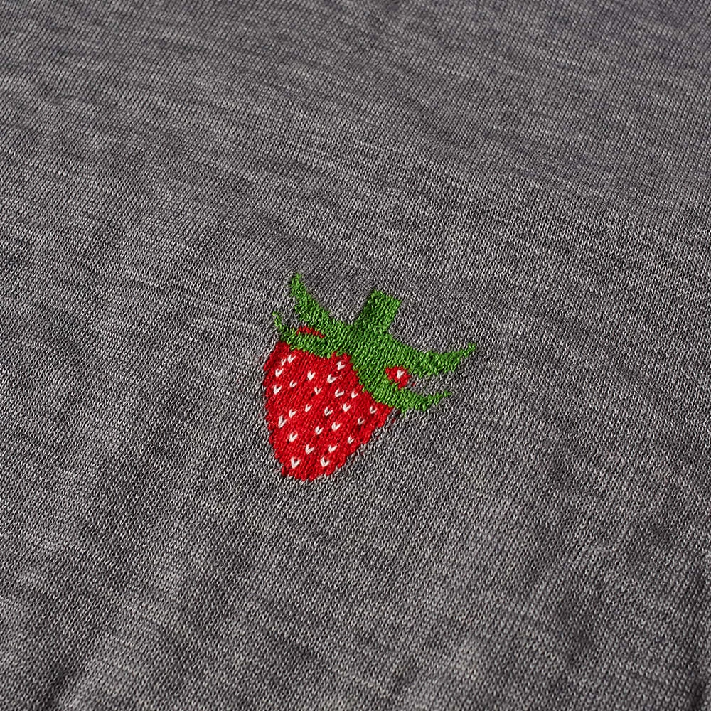 Comme Des Garçons SHIRT Brett Westfall Strawberry Crew Knit 2 Comme Des Garçons SHIRT Brett Westfall Strawberry Crew Knit - Image 2
