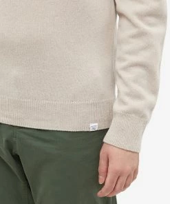 Norse Projects Sigfred Lambswool Crew Knit -Outlet Sweaters Store 10 08 2022 SI N45 0345 0966 10 1