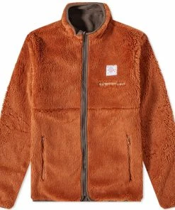 Checks Downtown Reversible Nylon Fleece Jacket